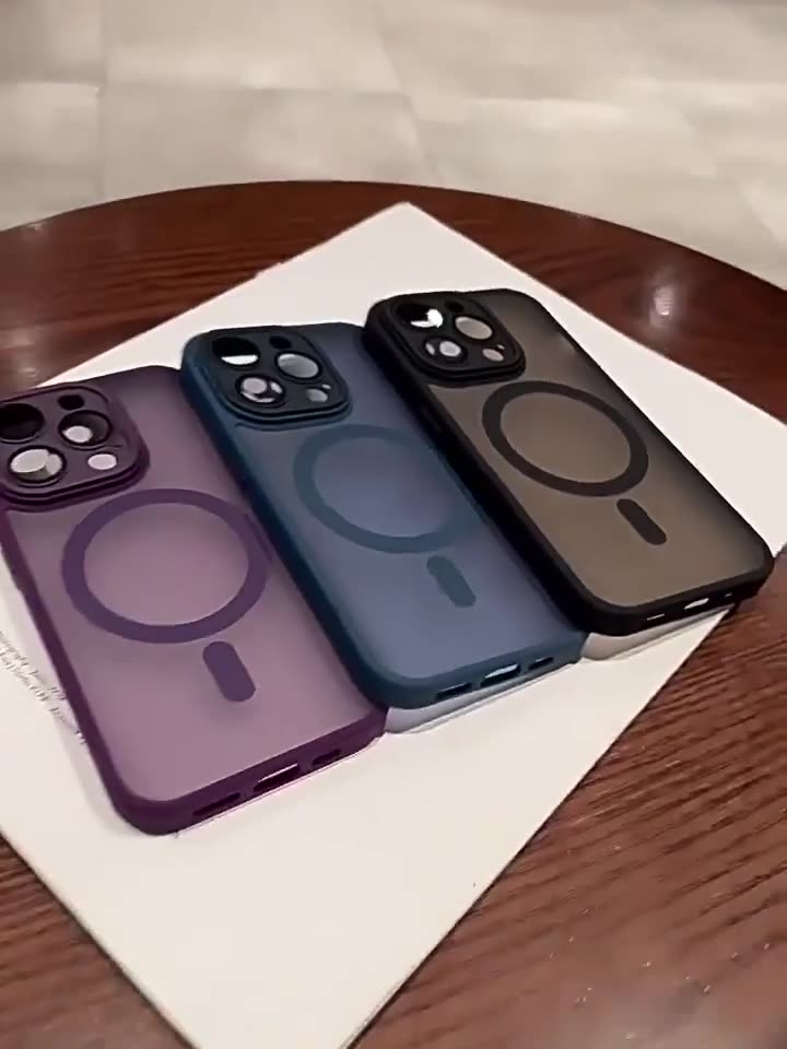 Frosted Magnetic All-Inclusive iPhone Case