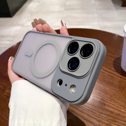 Frosted Magnetic All-Inclusive iPhone Case