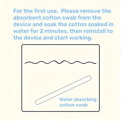 Portable 250ml USB Air Humidifier Mini Mist Spray Aroma Essential Oil Diffuser for Car, Office & Bedroom