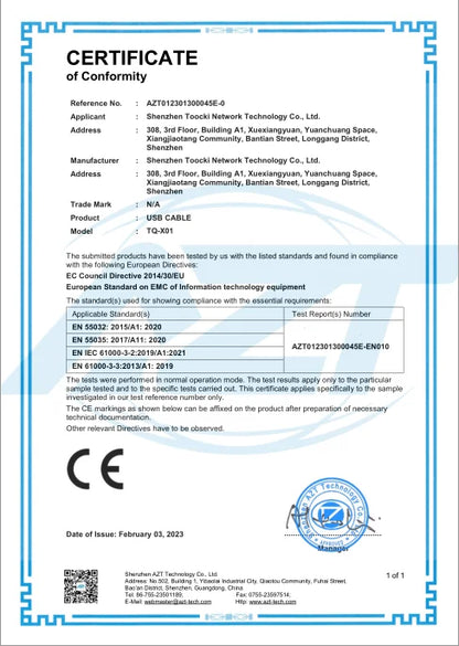 100W USB-C to USB-C Fast Charging Cable with LED Display