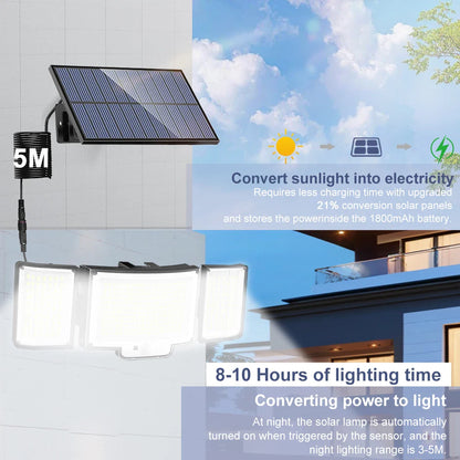 IP65 Solar Motion Sensor Light