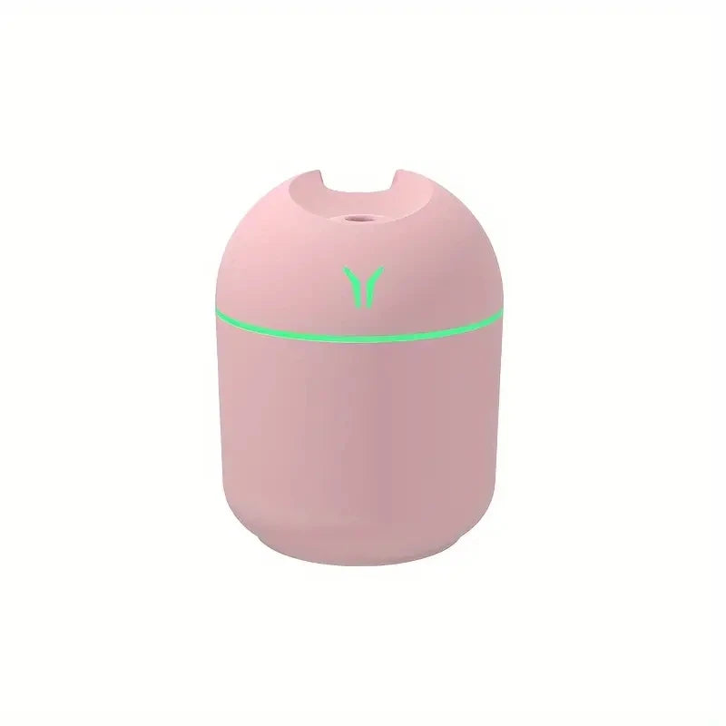 Portable 250ml USB Air Humidifier Mini Mist Spray Aroma Essential Oil Diffuser for Car, Office & Bedroom