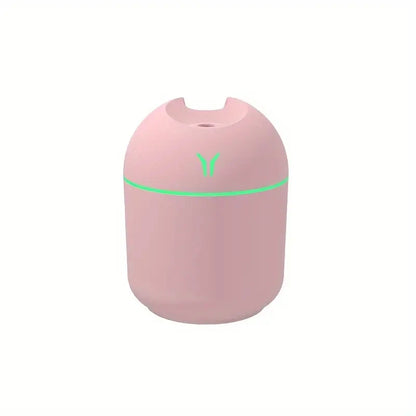 Portable 250ml USB Air Humidifier Mini Mist Spray Aroma Essential Oil Diffuser for Car, Office & Bedroom