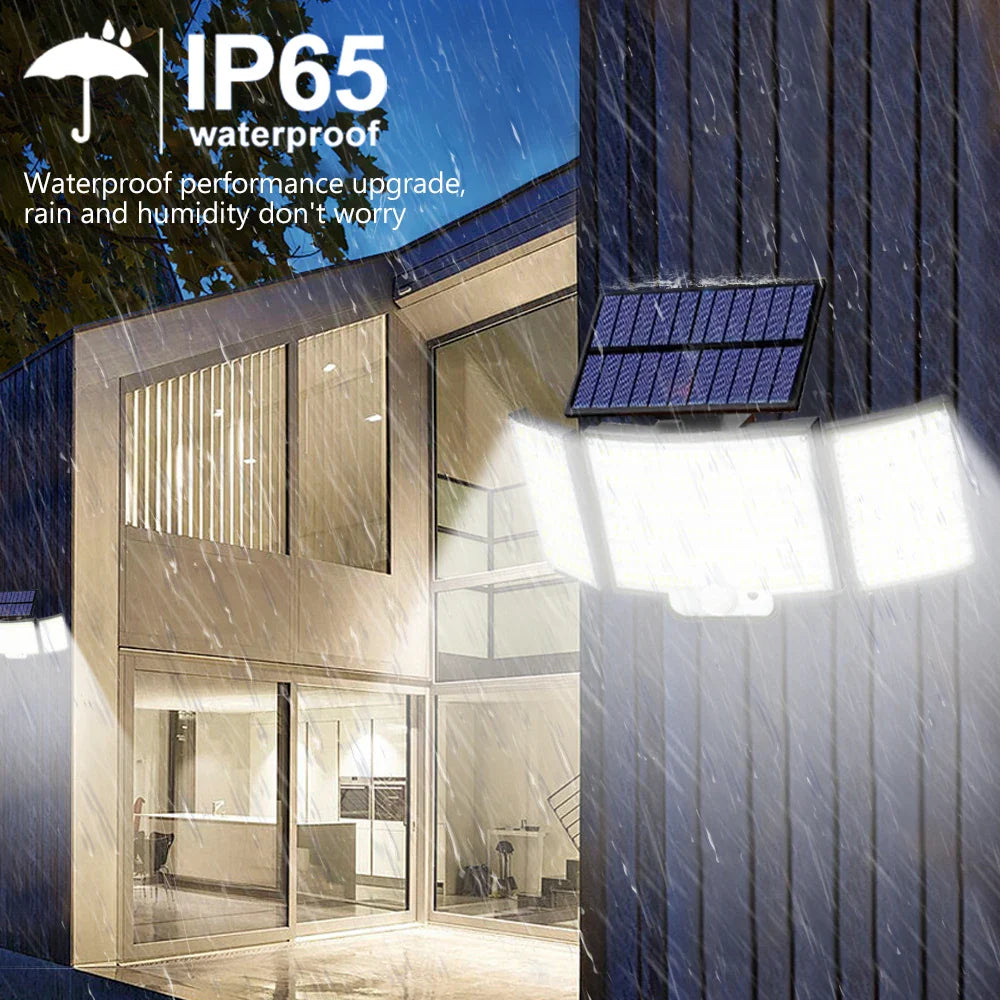 IP65 Solar Motion Sensor Light