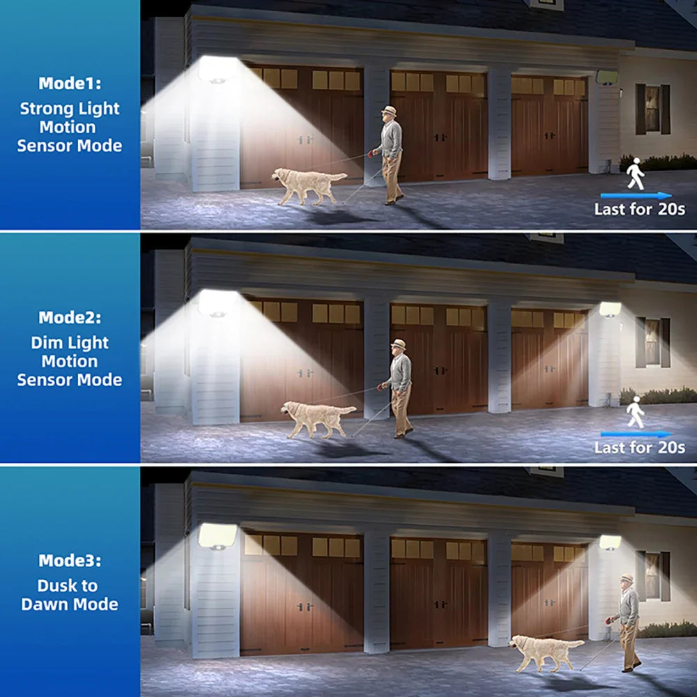 IP65 Solar Motion Sensor Light