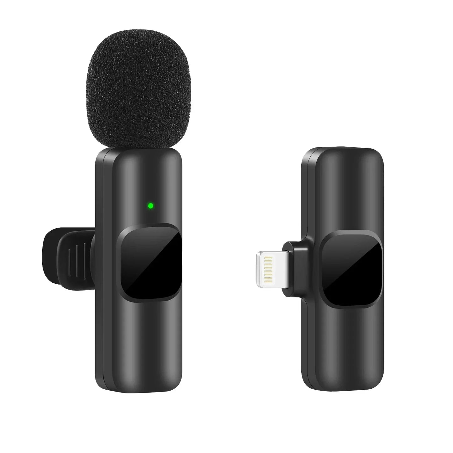 Wireless Clip-On Lavalier Microphone for iPhone & Android