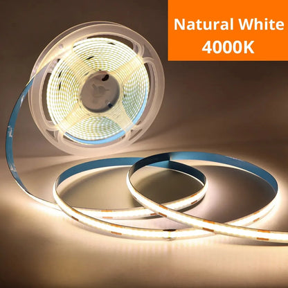 USB COB LED Strip Light with Touch Dimmer