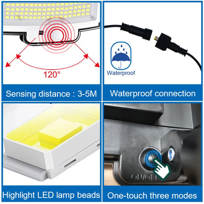 IP65 Solar Motion Sensor Light