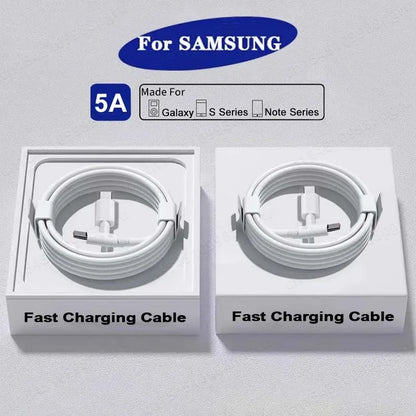 45W PD USB-C to USB-C Fast Charging Cable for Samsung Galaxy S23/S22/S21/S20 & USB-C Devices
