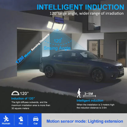 IP65 Solar Motion Sensor Light