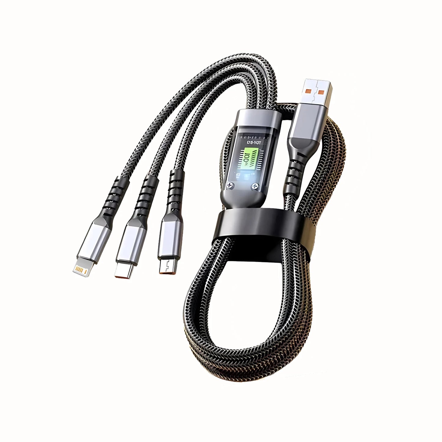 100W LED Smart Charging Cable