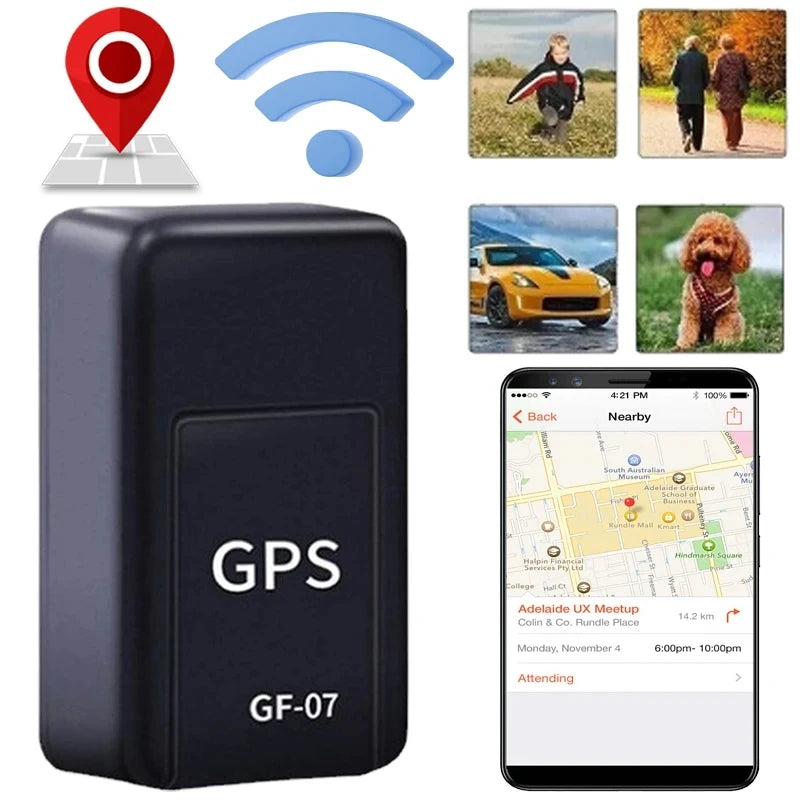 GF07 Mini Magnetic GPS Tracker