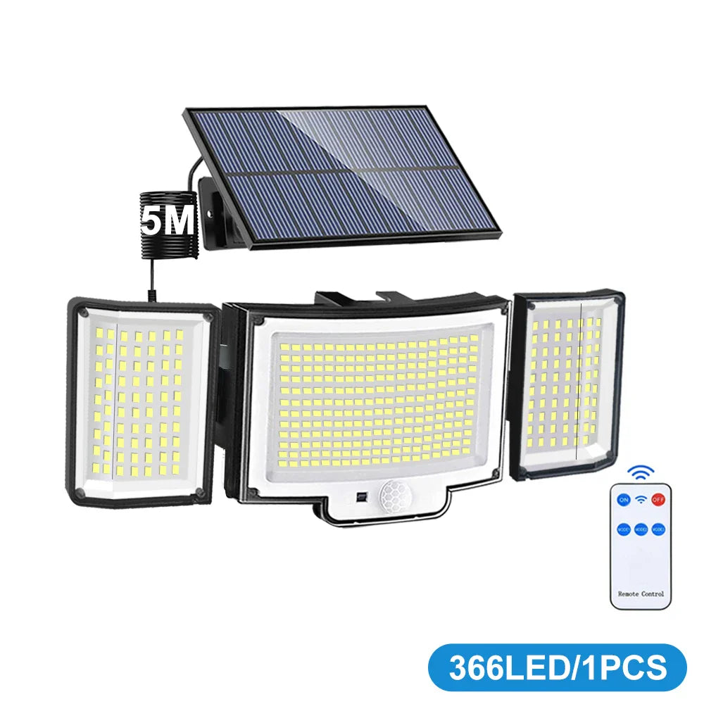 IP65 Solar Motion Sensor Light