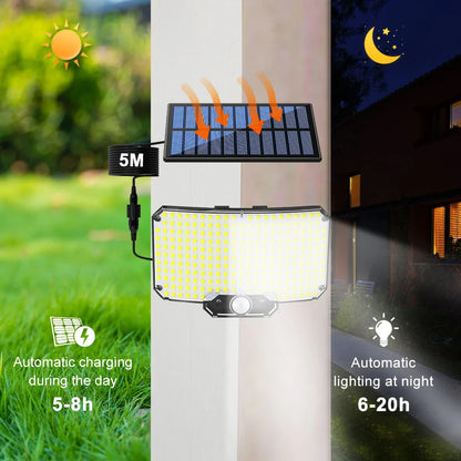 IP65 Solar Motion Sensor Light