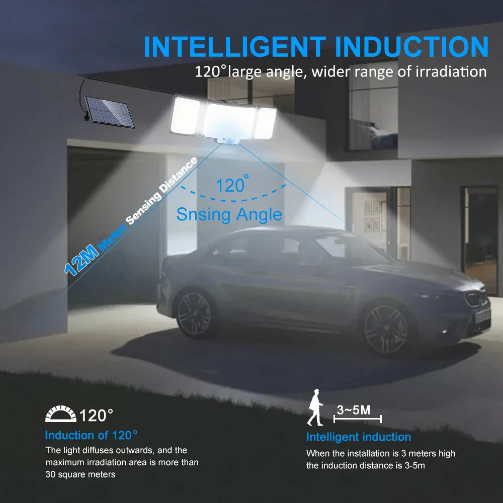 IP65 Solar Motion Sensor Light