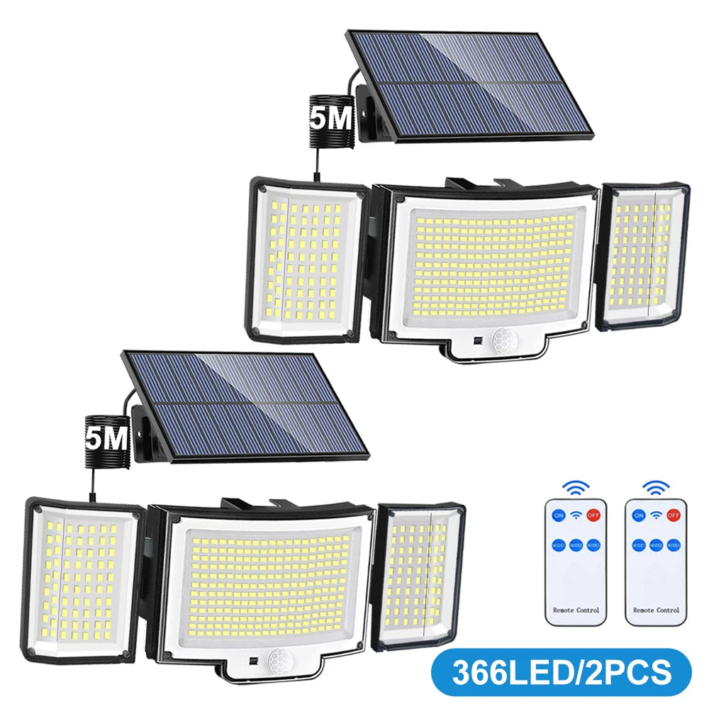 IP65 Solar Motion Sensor Light