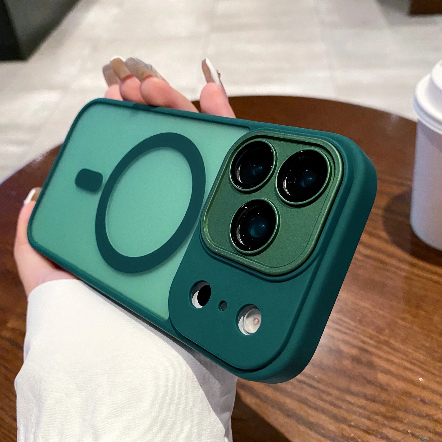 Frosted Magnetic All-Inclusive iPhone Case