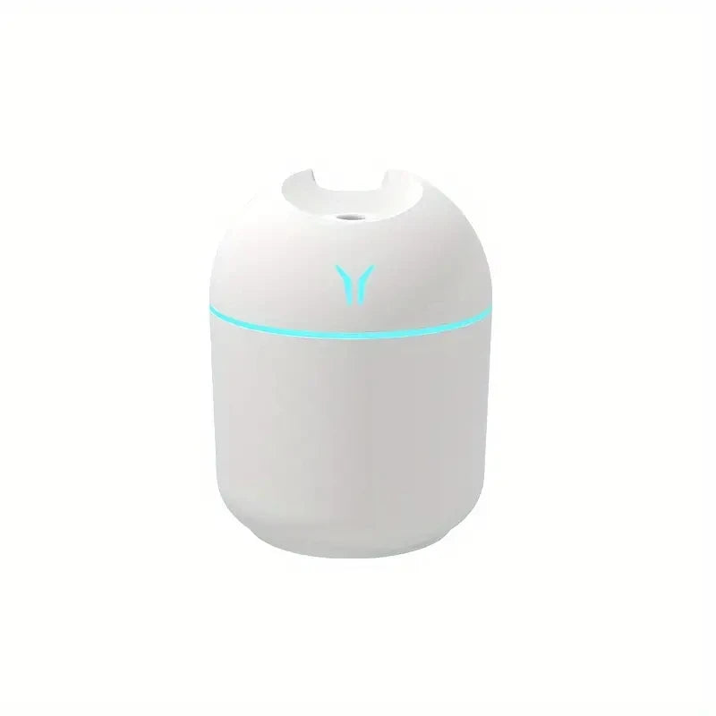 Portable 250ml USB Air Humidifier Mini Mist Spray Aroma Essential Oil Diffuser for Car, Office & Bedroom