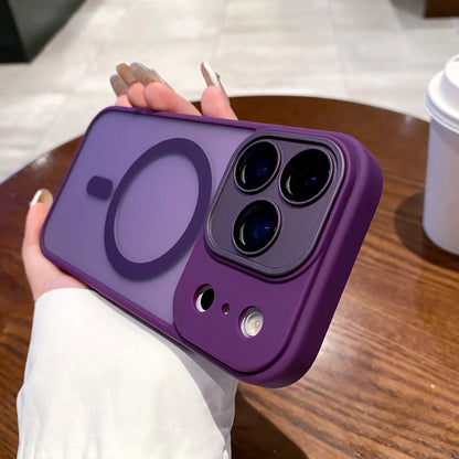 Frosted Magnetic All-Inclusive iPhone Case